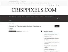 Tablet Screenshot of crisppixels.com